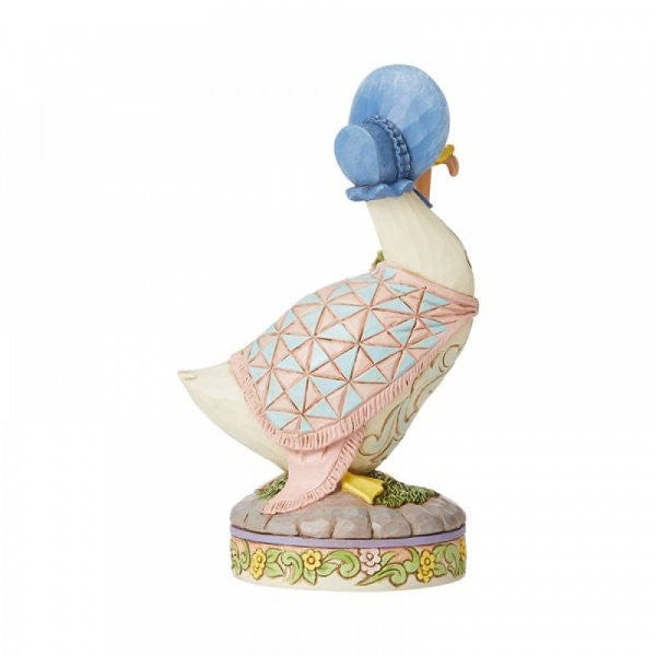'..wearing a shawl and a poke bonnet' Jemima Puddle-Duck Figurine by Jim Shore - Image 3
