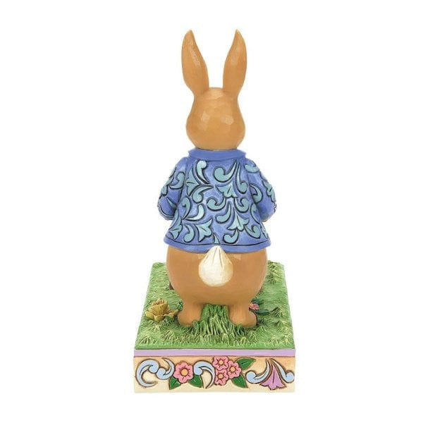 Beatrix Potter Peter Rabbit with Wheelbarrow Figurine By Jim Shore 6014048 - Image 4