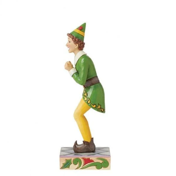 Buddy Elf Excited Figurine By Jim Shore 6015727 - Image 3