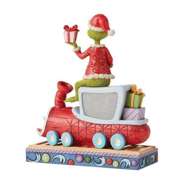 The Grinch on Train Figurine By Jim Shore 6010776 - Image 3
