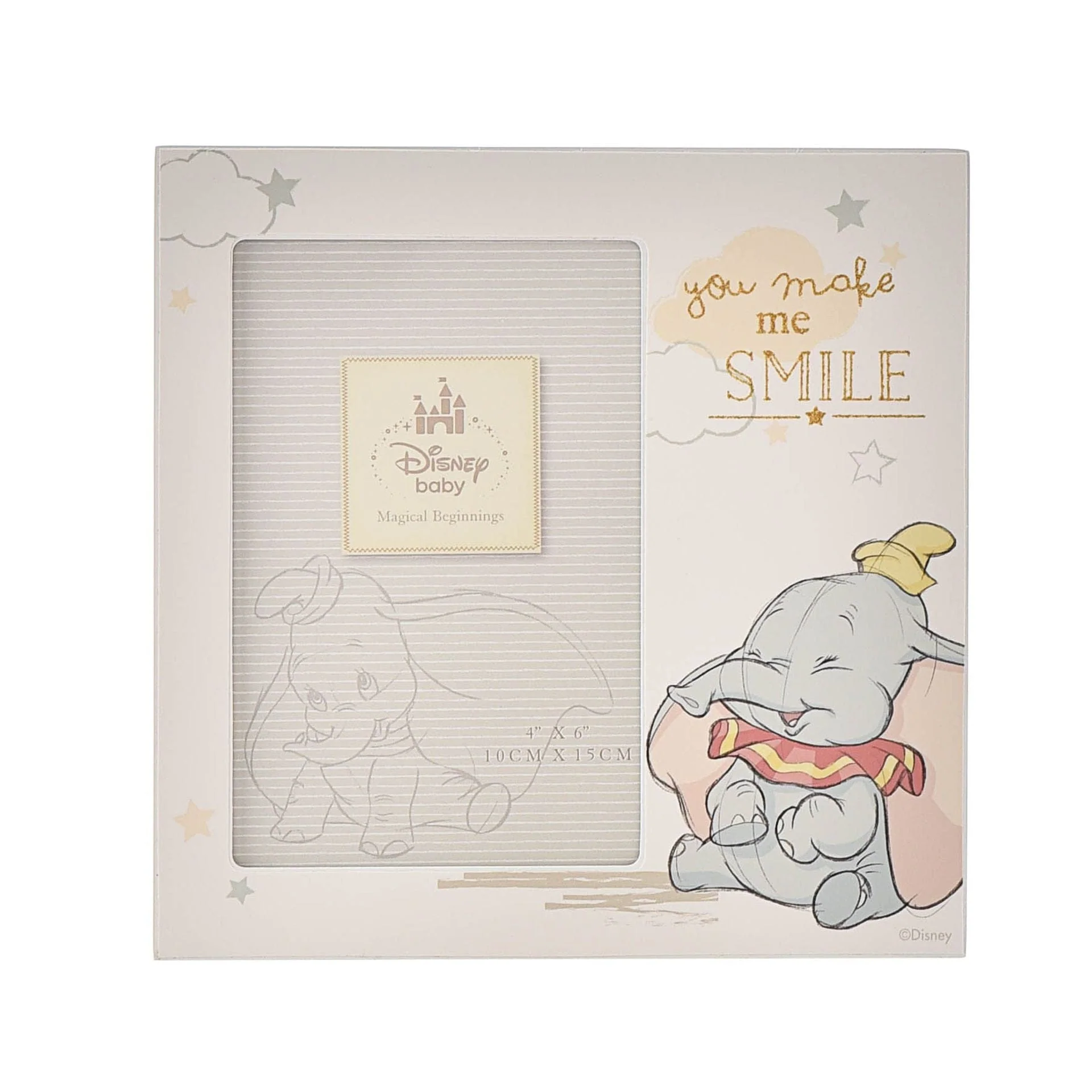 Disney Baby Magical Beginnings Frame 4" x 6" Smile - Dumbo - Image 3