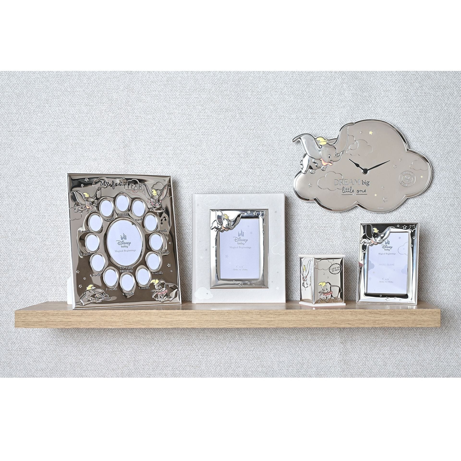 Disney Baby Magical Beginnings Silver Dumbo Photo Frame 4" x 6" - Image 7