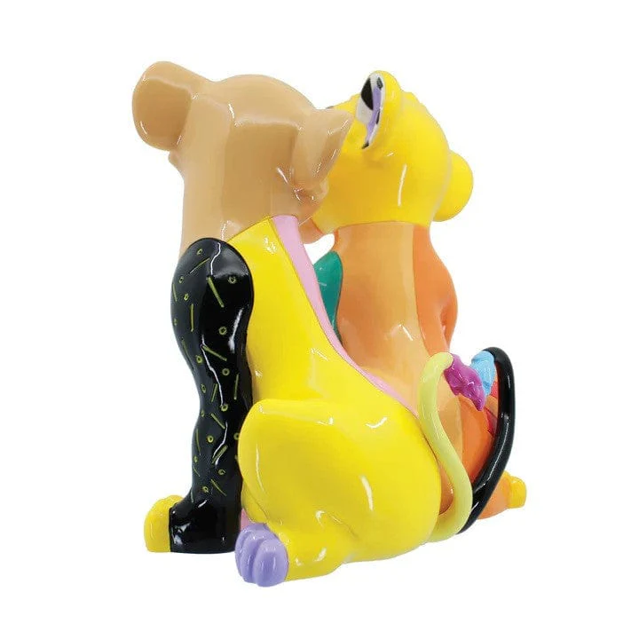 Disney Britto Simba and Nala Lion King Figurine 6017587 - Image 3