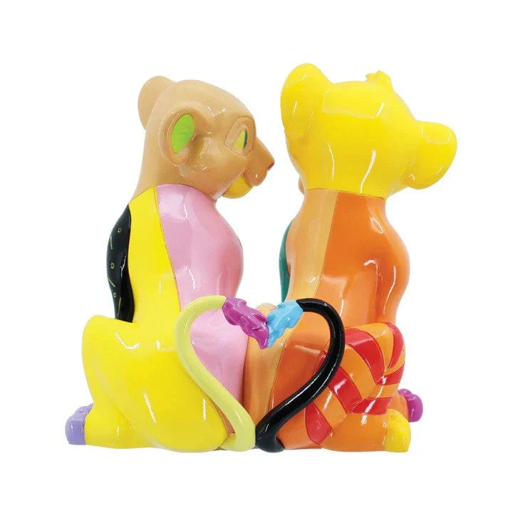 Disney Britto Simba and Nala Lion King Figurine 6017587 - Image 4