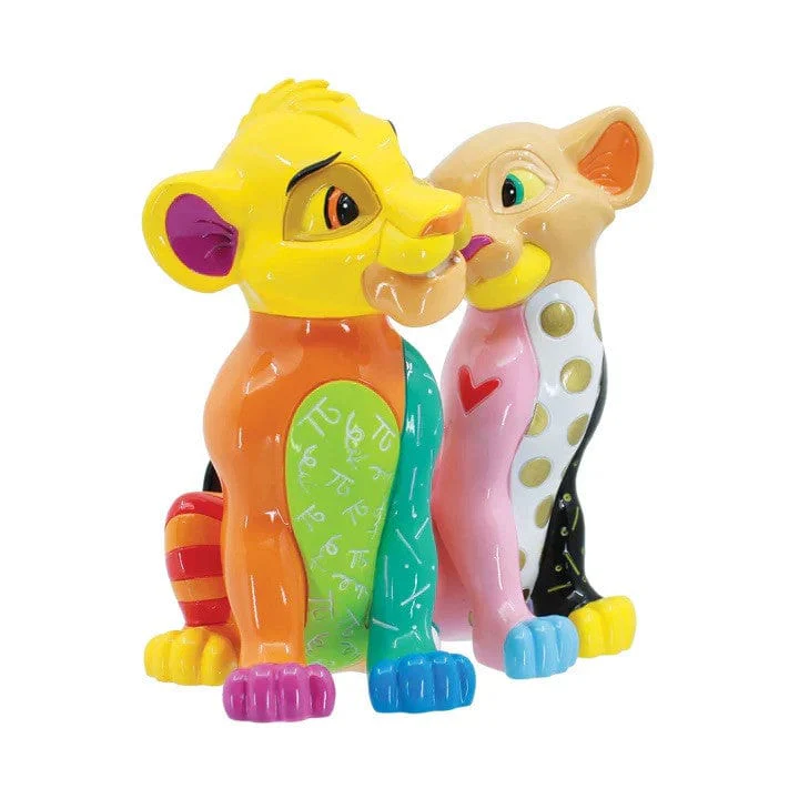 Disney Britto Simba and Nala Lion King Figurine 6017587 - Image 6