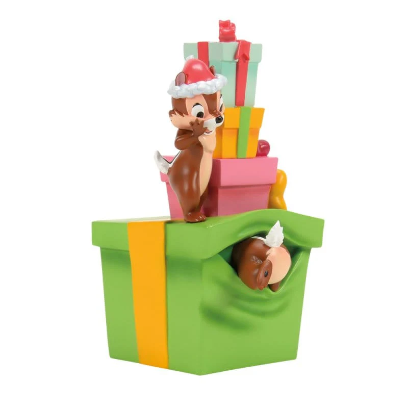 Disney Showcase Chip & Dale Christmas Figurine 6017370 - Image 3