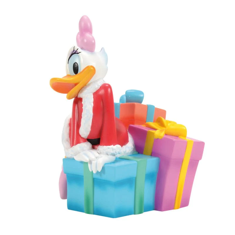 Disney Showcase Daisy Duck 85th Anniversary Christmas Figurine 6017369 - Image 3