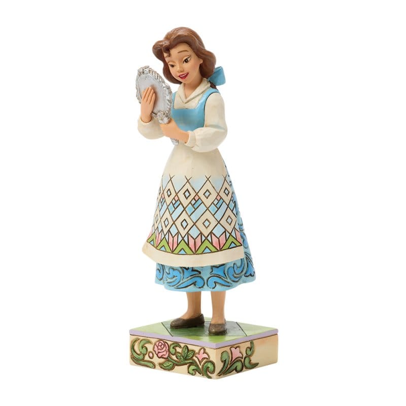 Disney Traditions A Glimpse Within (Belle with Mirror) Figurine by Jim Shore - Image 3