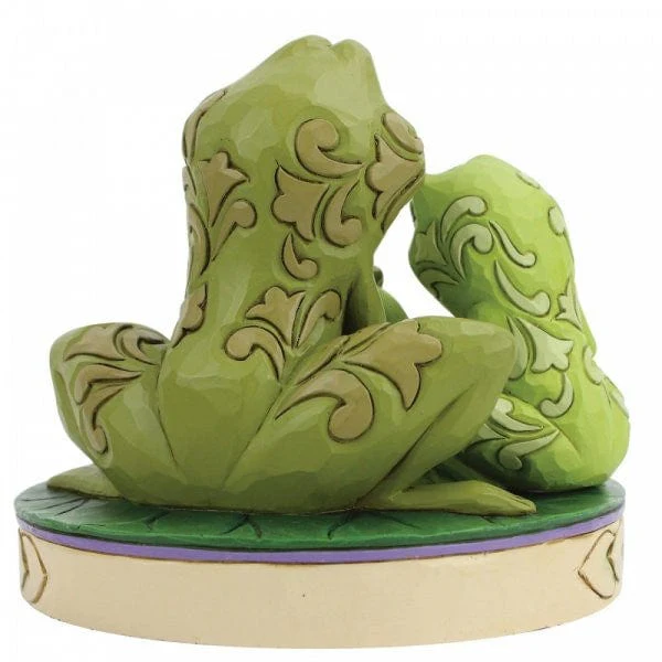 Disney Traditions Amorous Amphibians - Tiana & Naveen as Frogs Figurine 6005960 - Image 3