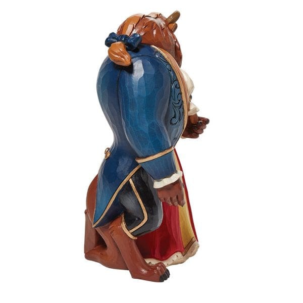 Disney Traditions Beauty & the Beast Enchanted Christmas Figurine By Jim Shore 6010873 - Image 4