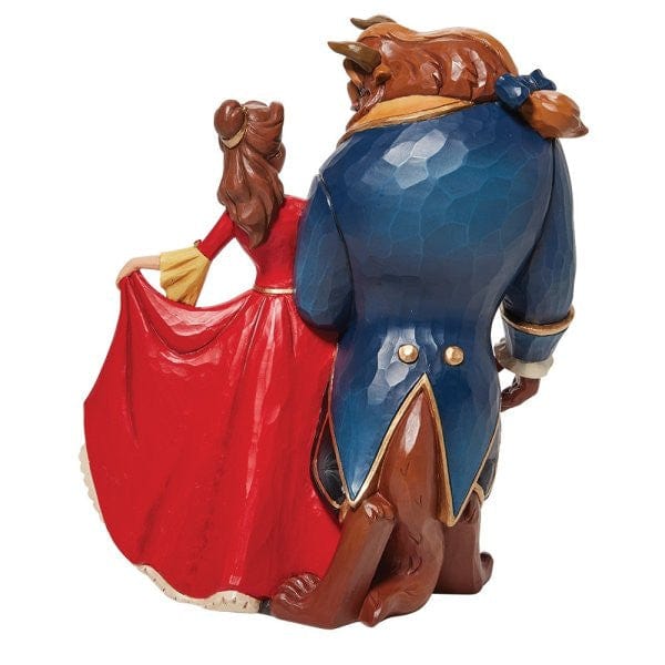 Disney Traditions Beauty & the Beast Enchanted Christmas Figurine By Jim Shore 6010873 - Image 6