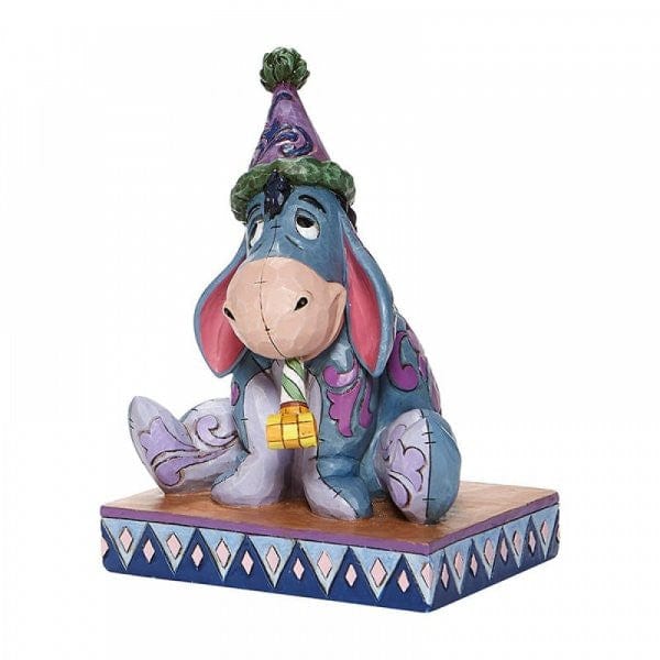 Disney Traditions Birthday Blues - Eeyore with Birthday Hat Figurine 6008074 - Image 3