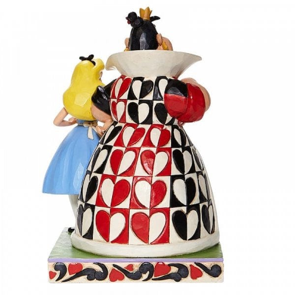 Disney Traditions Chaos and Curiousity - Alice and the Queen of Hearts Figurine 6008069 - Image 3
