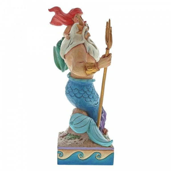 Disney Traditions Daddy's Little Princess - Ariel and Triton Figurine 4059730 - Image 3