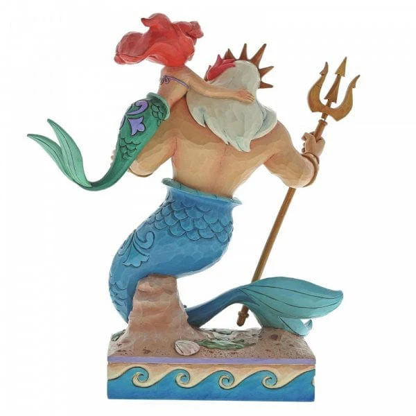 Disney Traditions Daddy's Little Princess - Ariel and Triton Figurine 4059730 - Image 4
