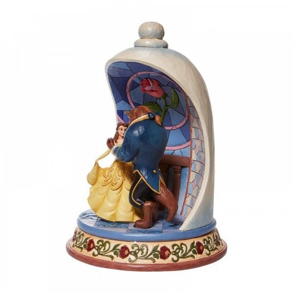 Disney Traditions Enchanted Love - Beauty and the Beast Rose Dome Figurine 6008995 - Image 3