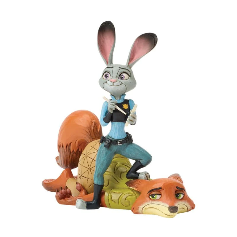 Disney Traditions It's Called a Hustle, Sweetheart (Judy & Nick) Zootopia Figurine by Jim Shore - Image 3