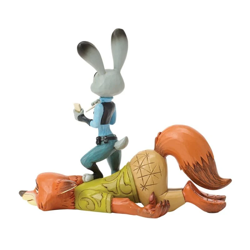 Disney Traditions It's Called a Hustle, Sweetheart (Judy & Nick) Zootopia Figurine by Jim Shore - Image 5