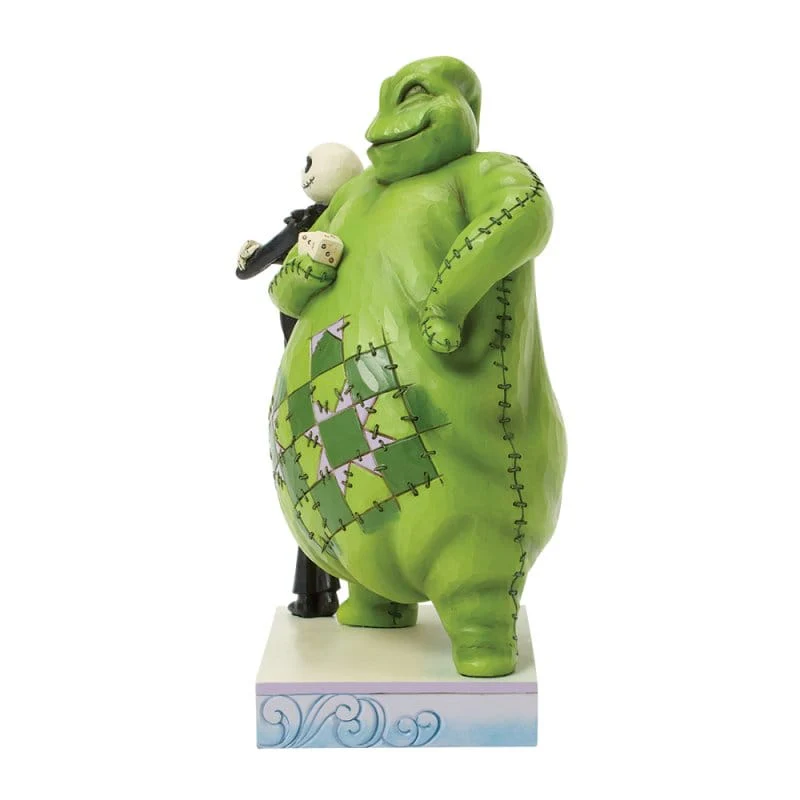 Disney Traditions One More Roll (Jack and Oogie Boogie) Figurine By Jim Shore 6017934 - Image 4