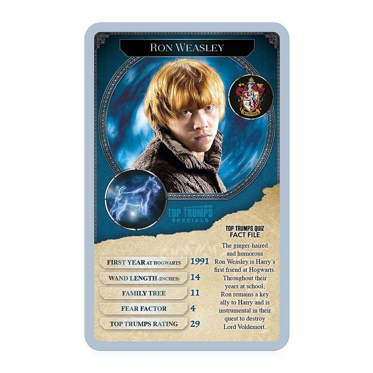Harry Potter 30 Witches & Wizards Top Trumps Card Game - Image 3