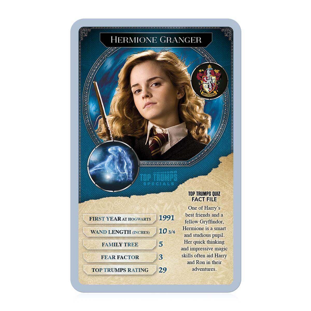 Harry Potter 30 Witches & Wizards Top Trumps Card Game - Image 4