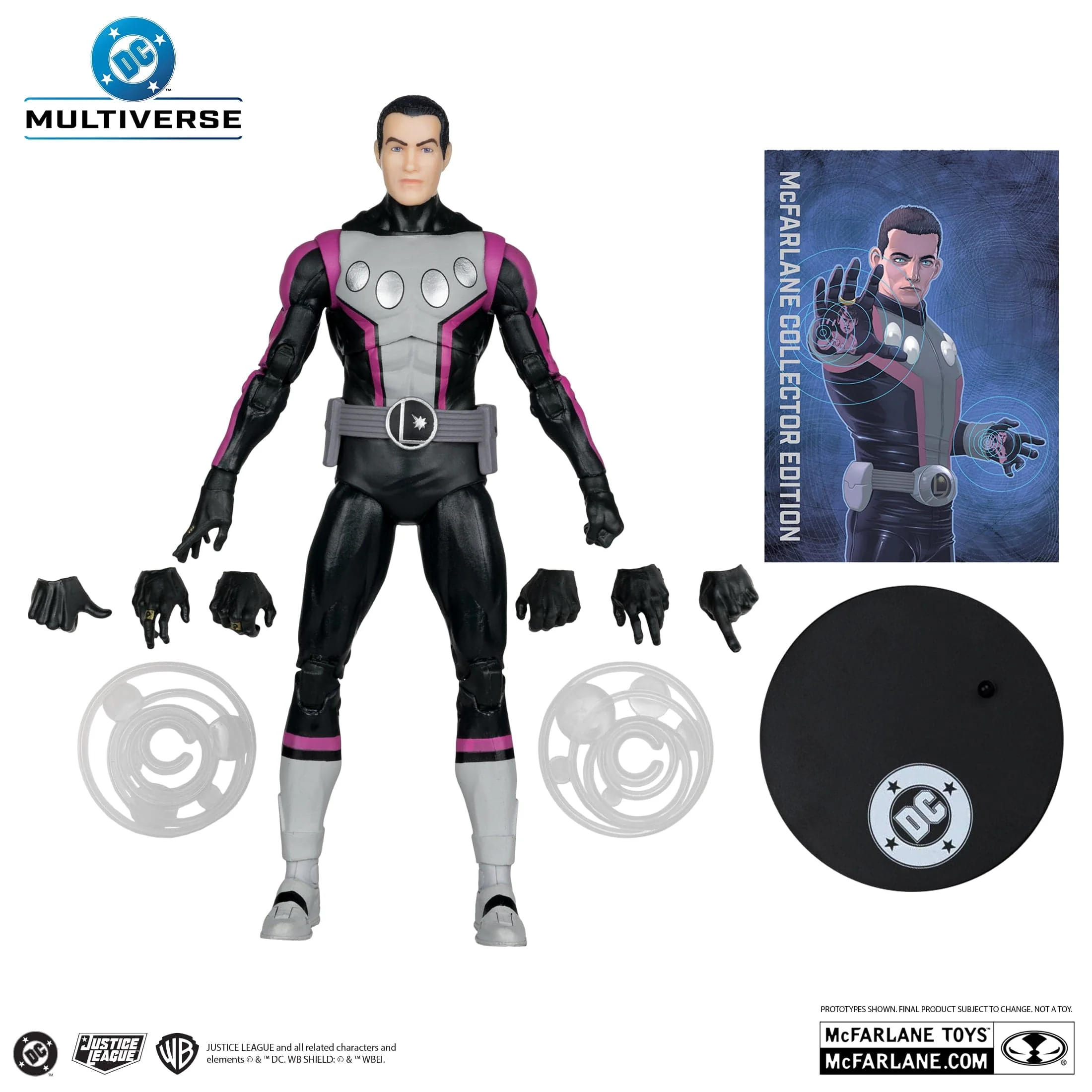 McFarlane Toys DC Multiverse Cosmic Boy Final Crisis Legion Of 3 Worlds Action figure - Image 4