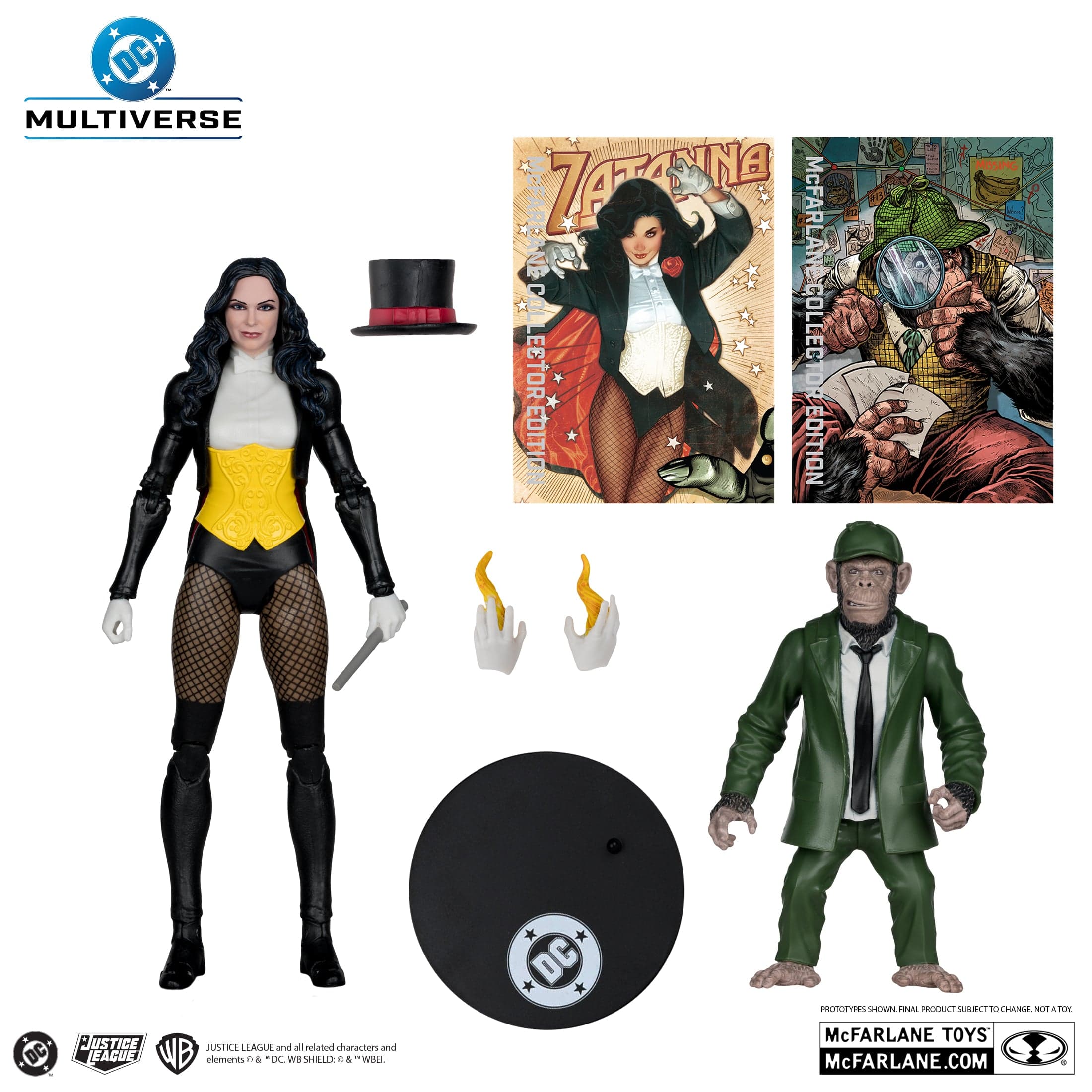McFarlane Toys DC Multiverse Zatanna DC Classic Figure - Image 4