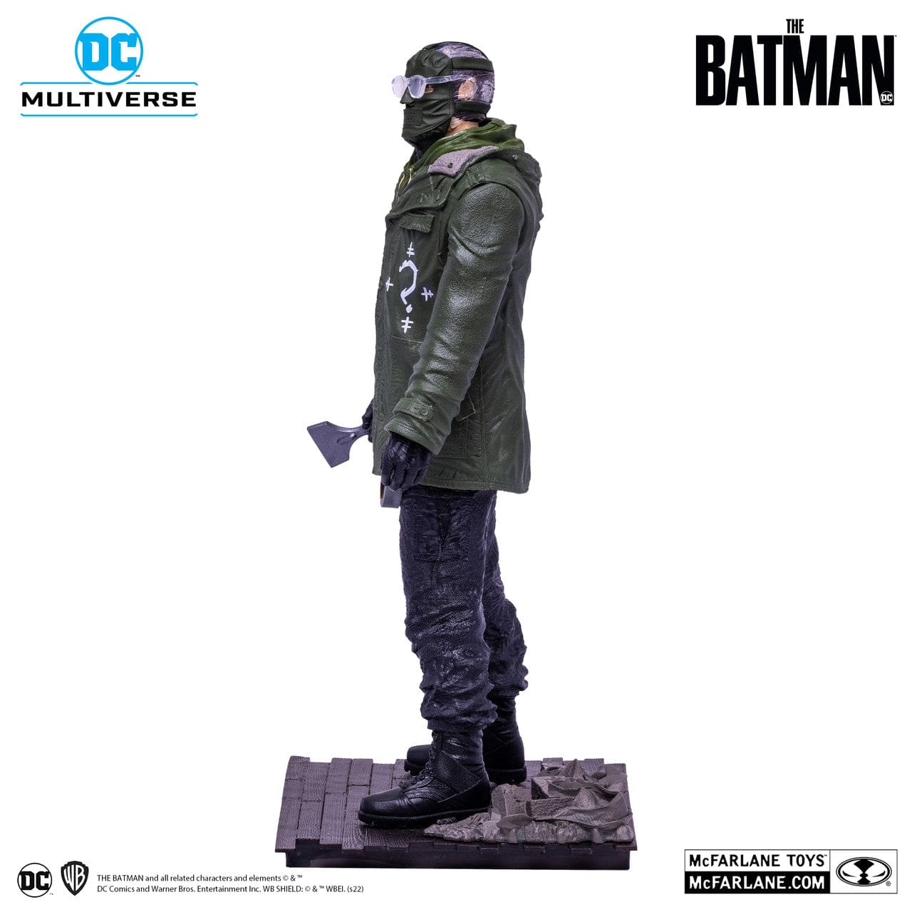 McFarlane Toys The Riddler 12" Statue - The Batman Movie - Image 8