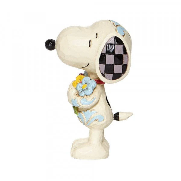 Snoopy with Flowers Mini Figurine By Jim Shore - Image 4