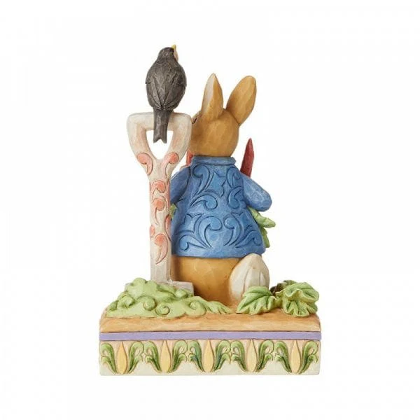 'Then he ate some radishes' Peter Rabbit Figurine by Jim Shore - Image 3